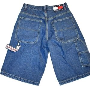 Vtg Tommy Hilfiger Men's Denim Jean Shorts